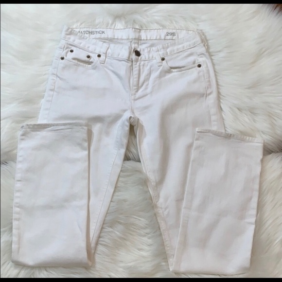 J. Crew Matchstick Jeans in White - Picture 2 of 2